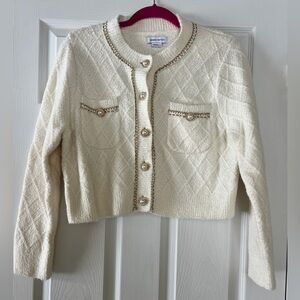 URBAN REVIVO Women's Knit Cardigan